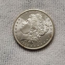 1885 O Morgan Silver Dollar