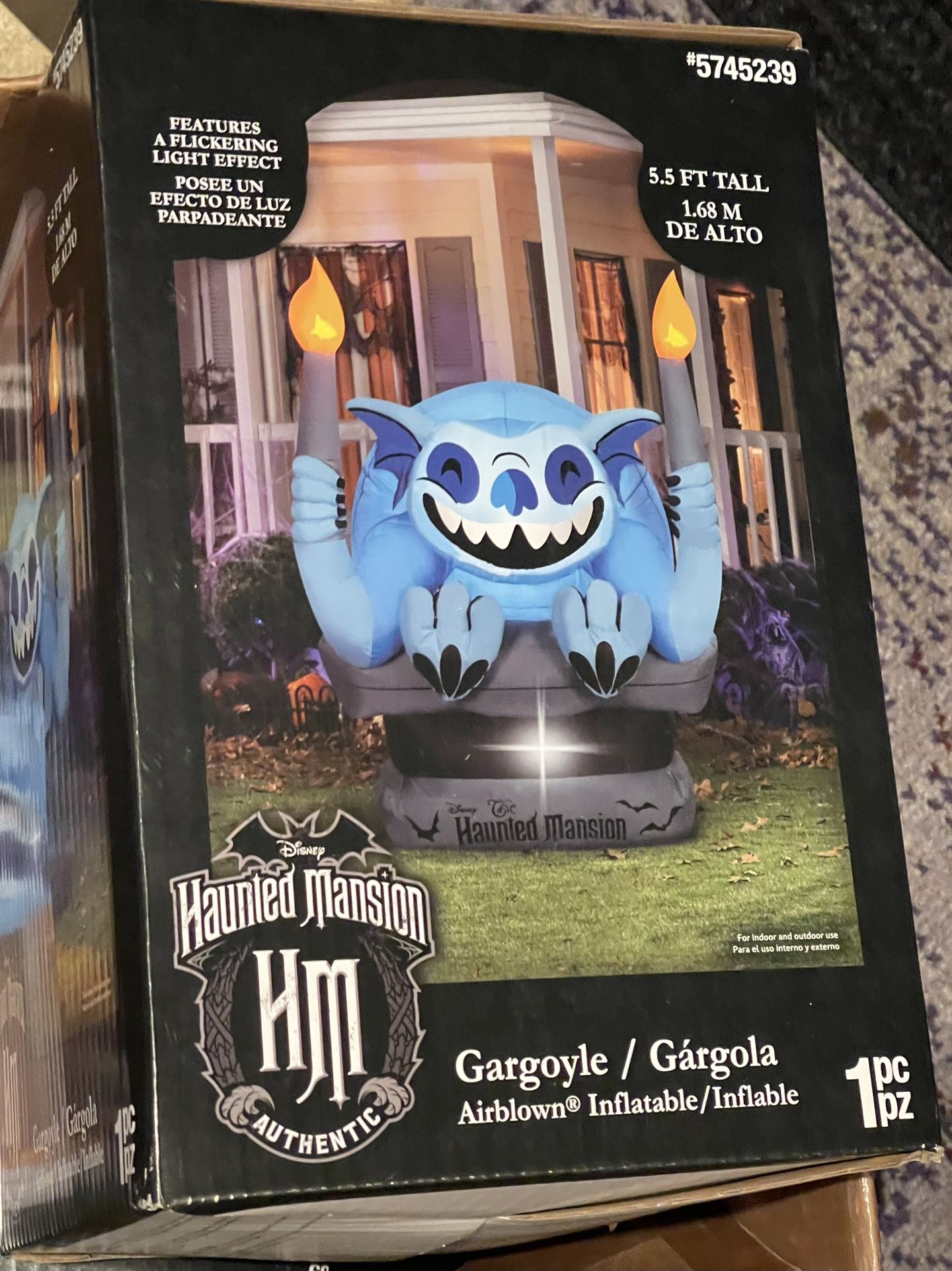 Disney Haunted Mansion Lowe’s Gargoyle Inflatable New