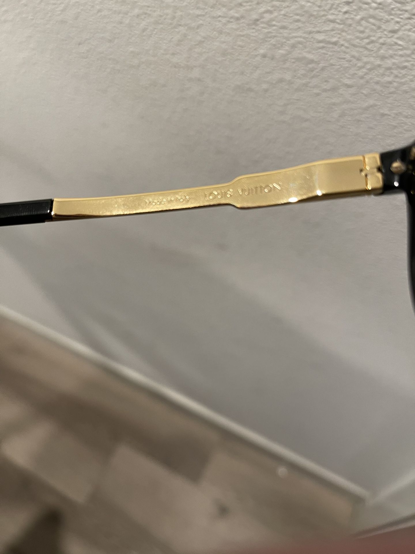 Louis Vuitton Goldtone Metal Frame The Party Sunglasses Z0926U