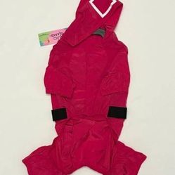 NWT Squid Game pet dog costume Masked Soldier Jumpsuit size L