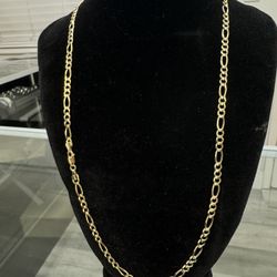 10k Gold Figaro Chain