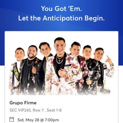 Grupo Firme tickets 