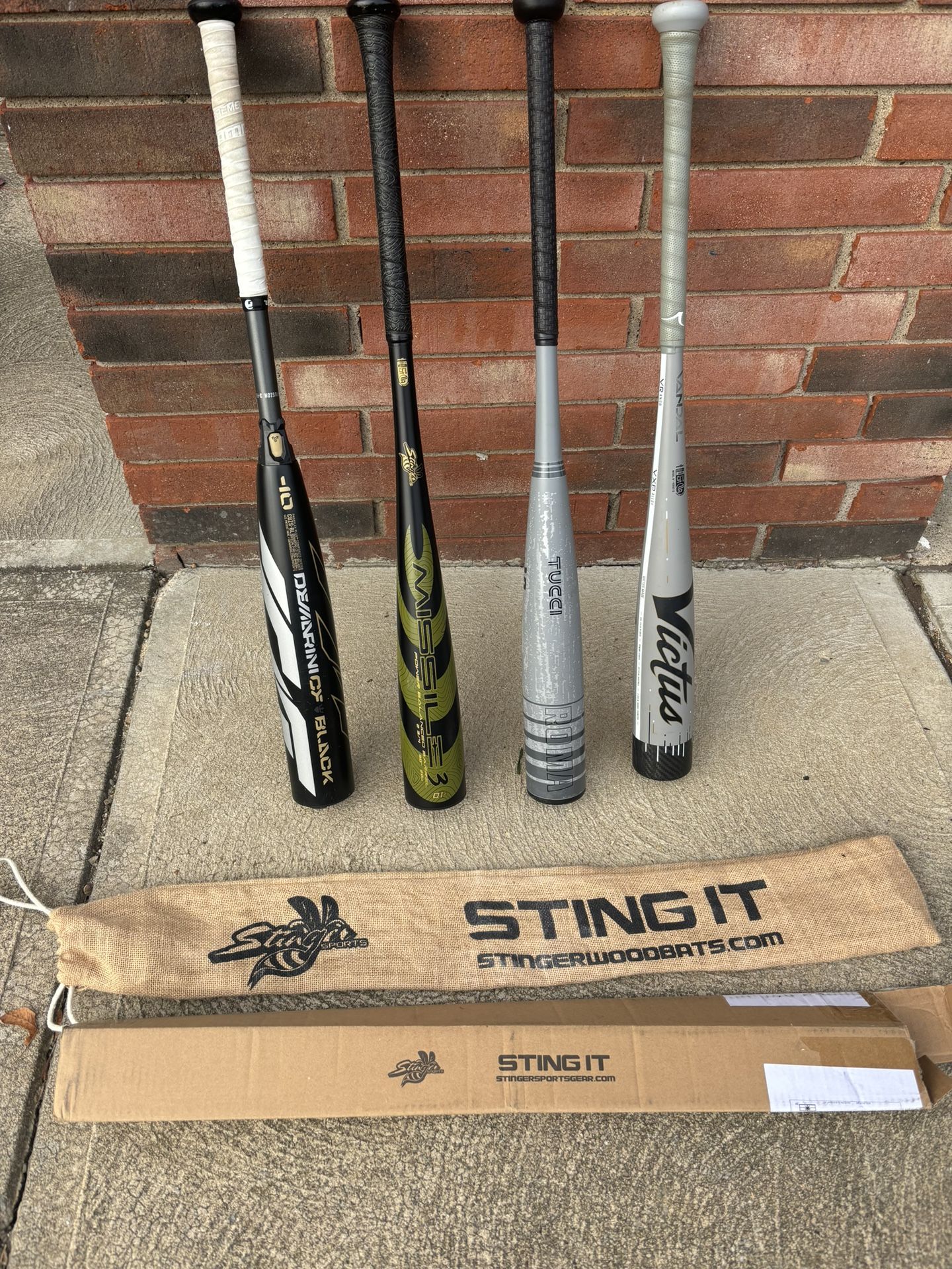 USSSA Baseball Bats 30/20 Victus DeMarini Stinger Gucci