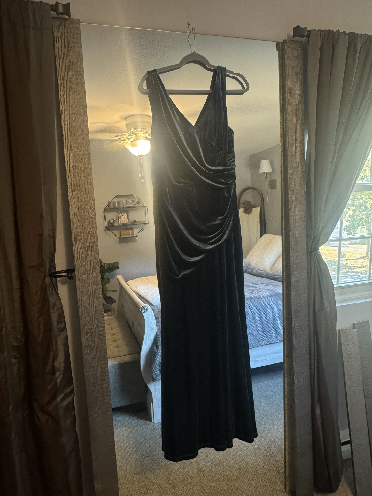 Revelry Dress / Size 10 / Desert Blue