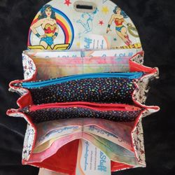 Wonder Woman Wallet Wristlet Clutch Necessary Clutch Wallet NCW