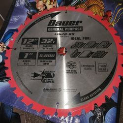 12" 32 Teeth Saw Blade