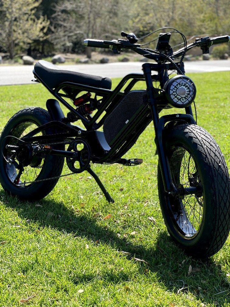 🥳🥳Graduation Gift - Full Suspension E Bike with 1500 watt motor