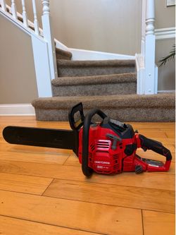 CRAFTSMAN S1800 18” Gas Chainsaw 42cc – Like New, Tested
