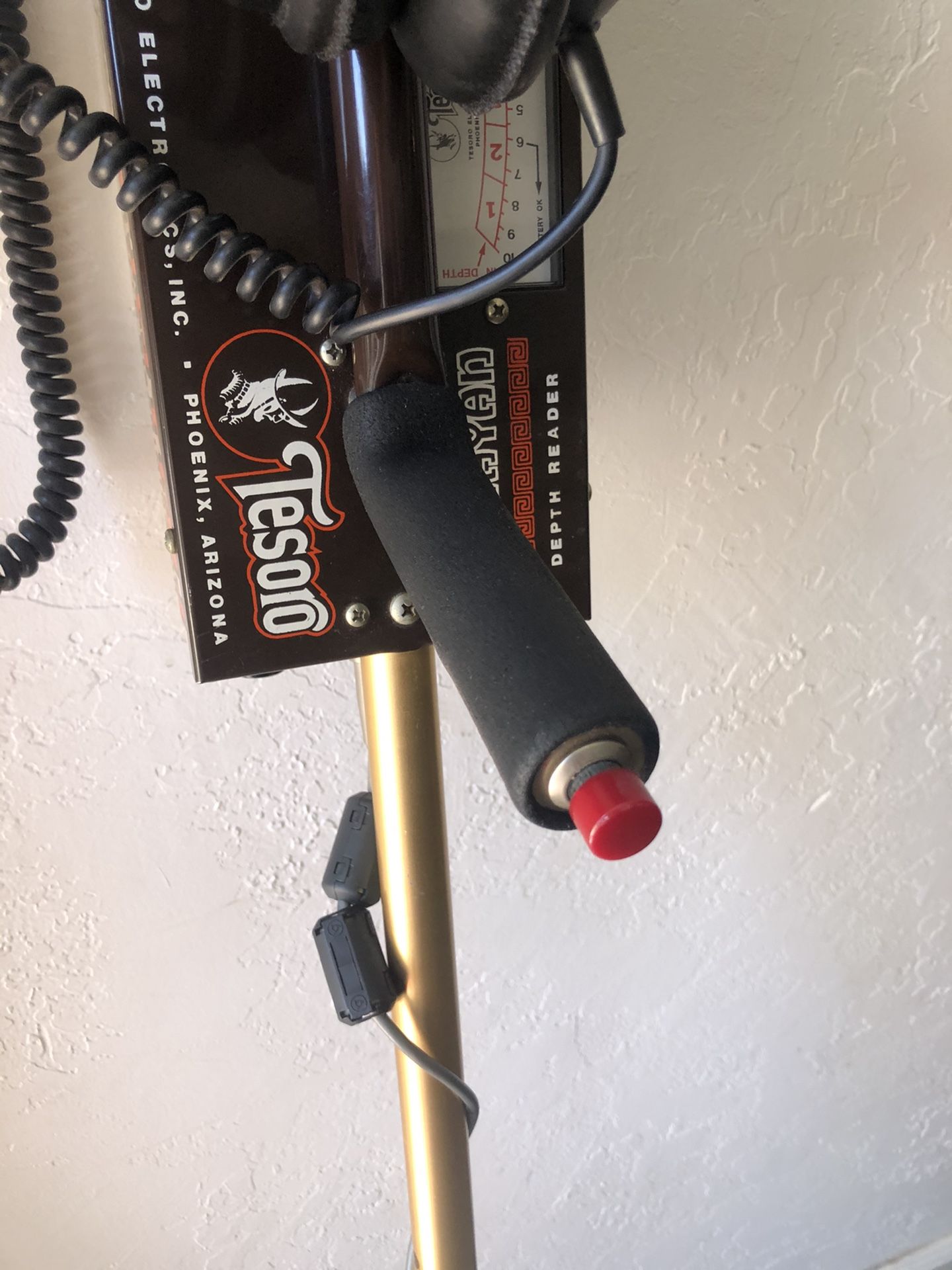 Metal Detector TESORO MAYAN VLF/TR Discriminator Metal detecting come