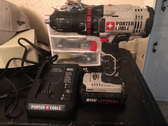 20 V cordless drill battery and charger