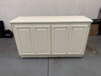 Custom Painted Cabinet