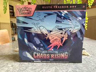 (2) Pokemon Chaos Rising Elite Trainer Box ETB