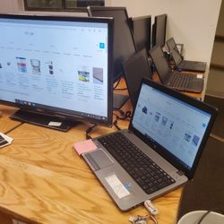 HP PROBOOK 450 WITH 15.6 WIDE SCREEN AND CLEAN WINDOW 10 PRO (INV. D1015N)

