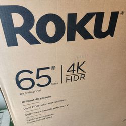 TV ROKU SMART 65".