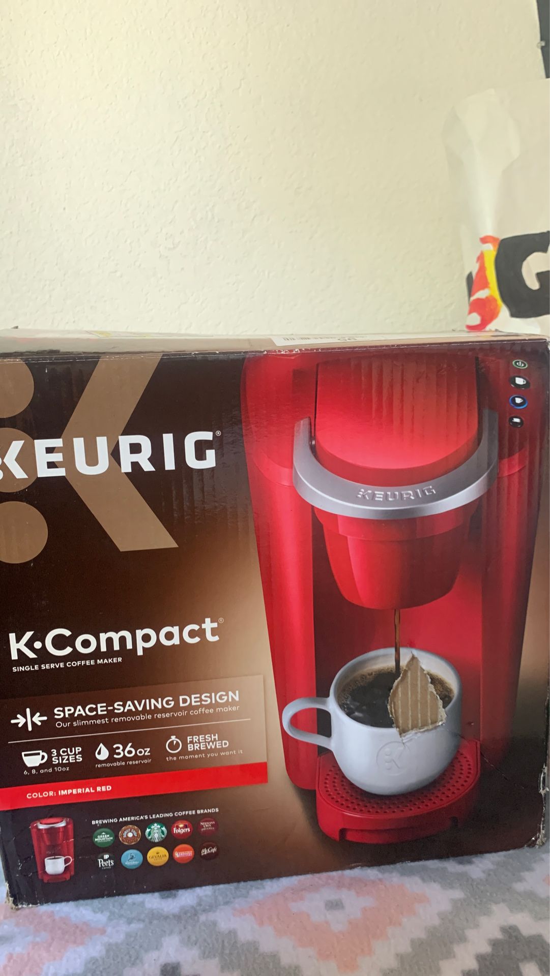 Keurig K compact Red color