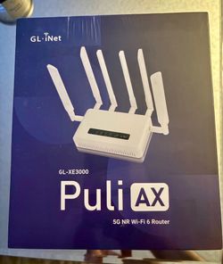 Router Spitz AX (GL-X3000) Wi-Fi 6 AX3000 | 5G NR | Dual-SIM failover