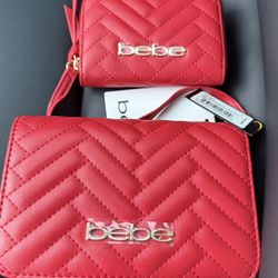 Bebe Sophia Crossbody With Removable Wristlet