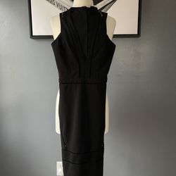 V Neck Pencil Dress