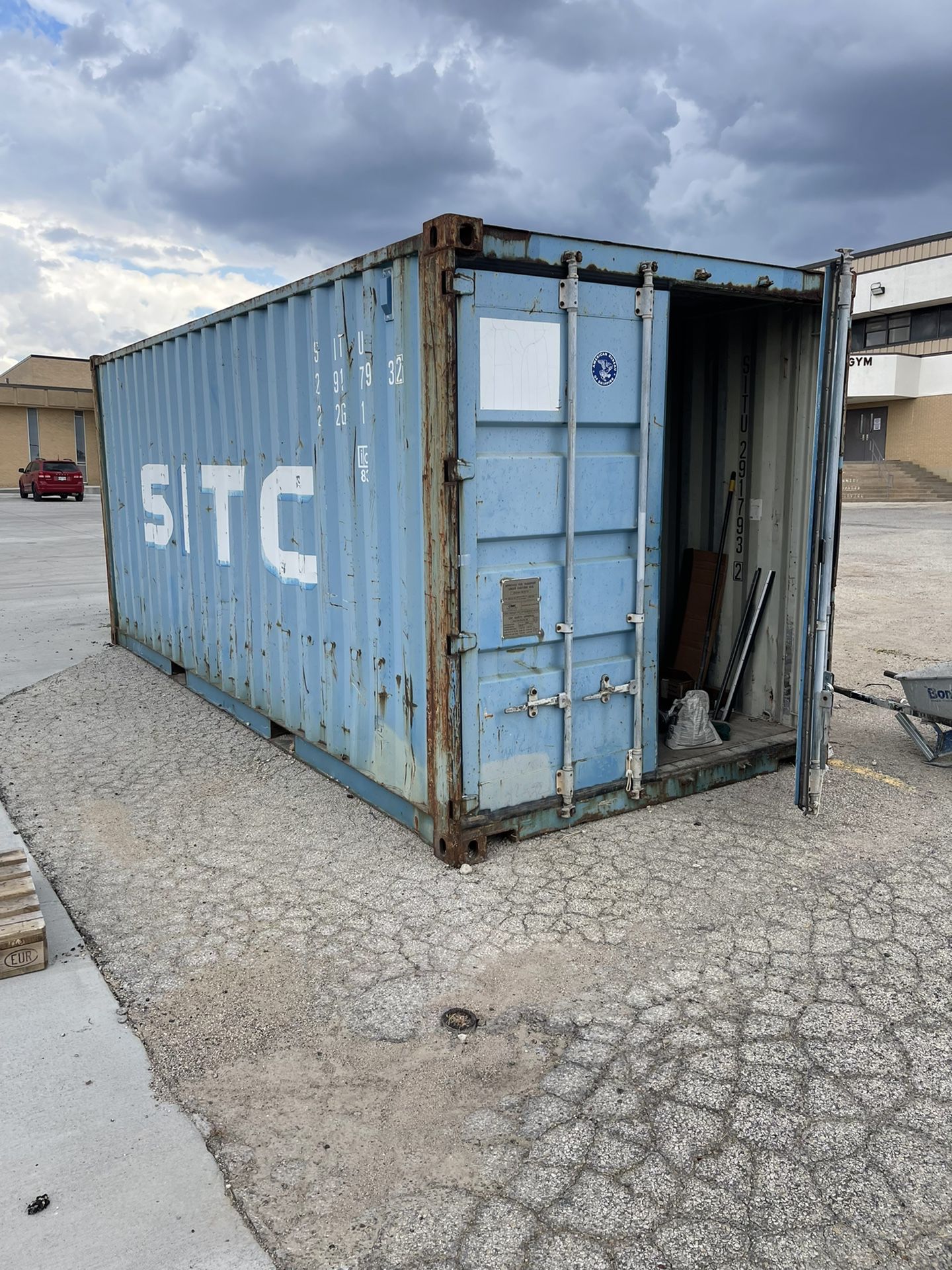 8’x20’ Storage Container   In San Angelo Tx   area (Mertzon, Tx)  