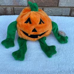 Ty Beanie Buddies Pumkin 