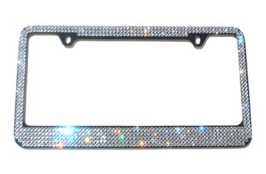 Pretty license plate frame
