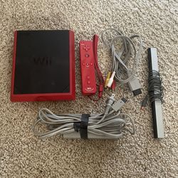 Nintendo Wii mini + motion plus remote and cables For Sale Or Trade