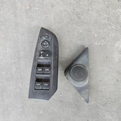 2013 - 2018 Acura ILX Driver Door Main Switch, Speakers And Door Lock Actuator 
