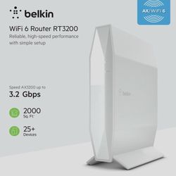 Belkin AX3200 Dual Band Wi-Fi 6 Router