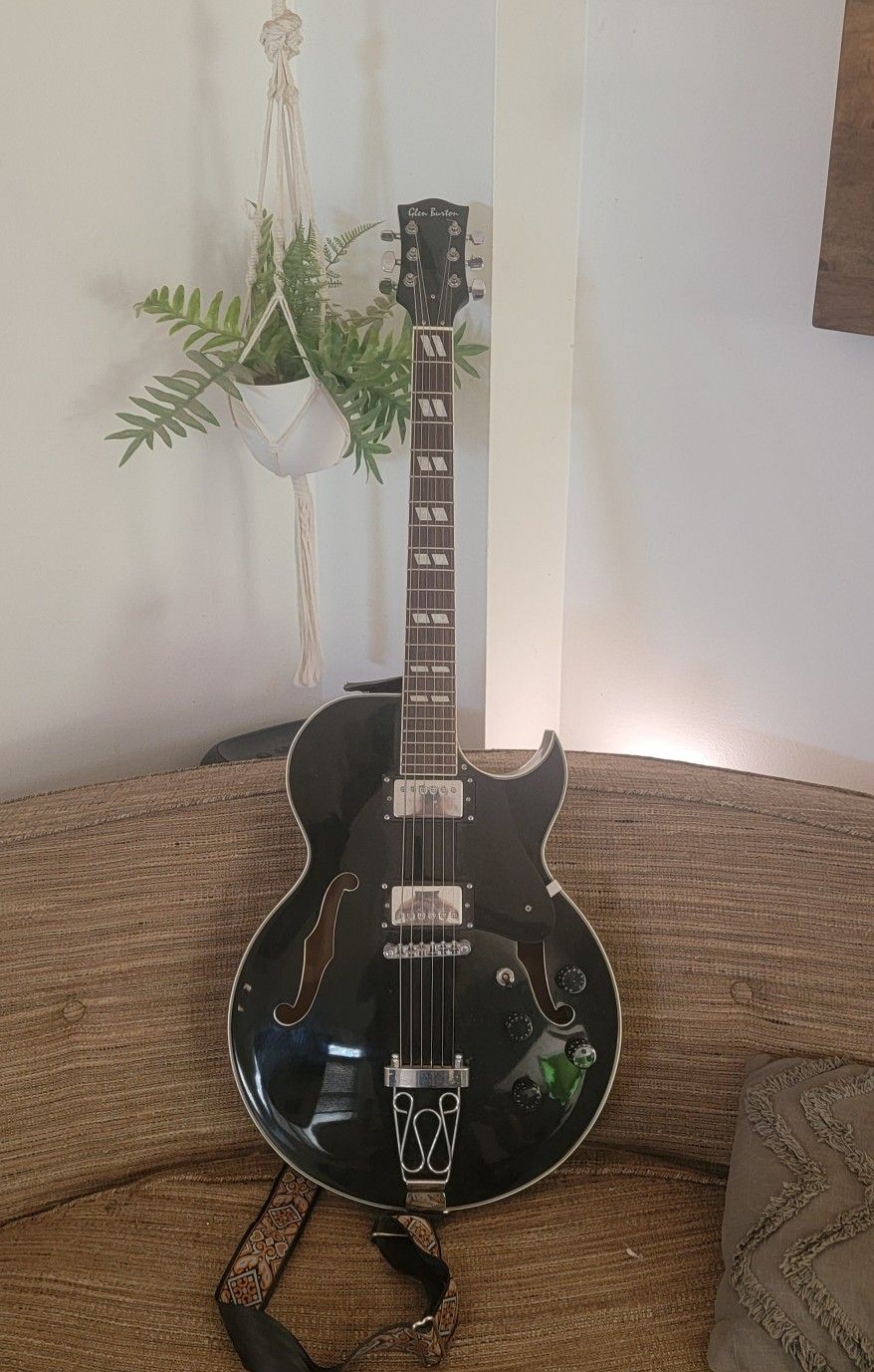 Glen Burton Chicago Semi Hollow Guitar