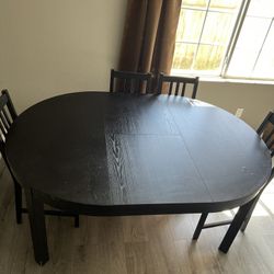 IKEA Kitchen Table and Chairs 