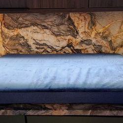 NEW BARK Orthopedic Dog Bed, Navy Cover