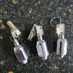 Cylinder Locks x3