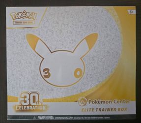 Pokemon Center 30th Celebration Elite Trainer Box ETB