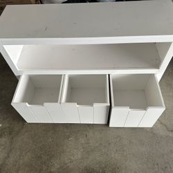 Shelf With Drawers