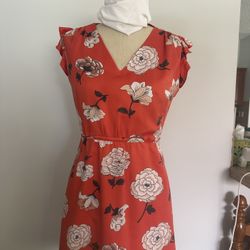 LOFT Floral Dress 