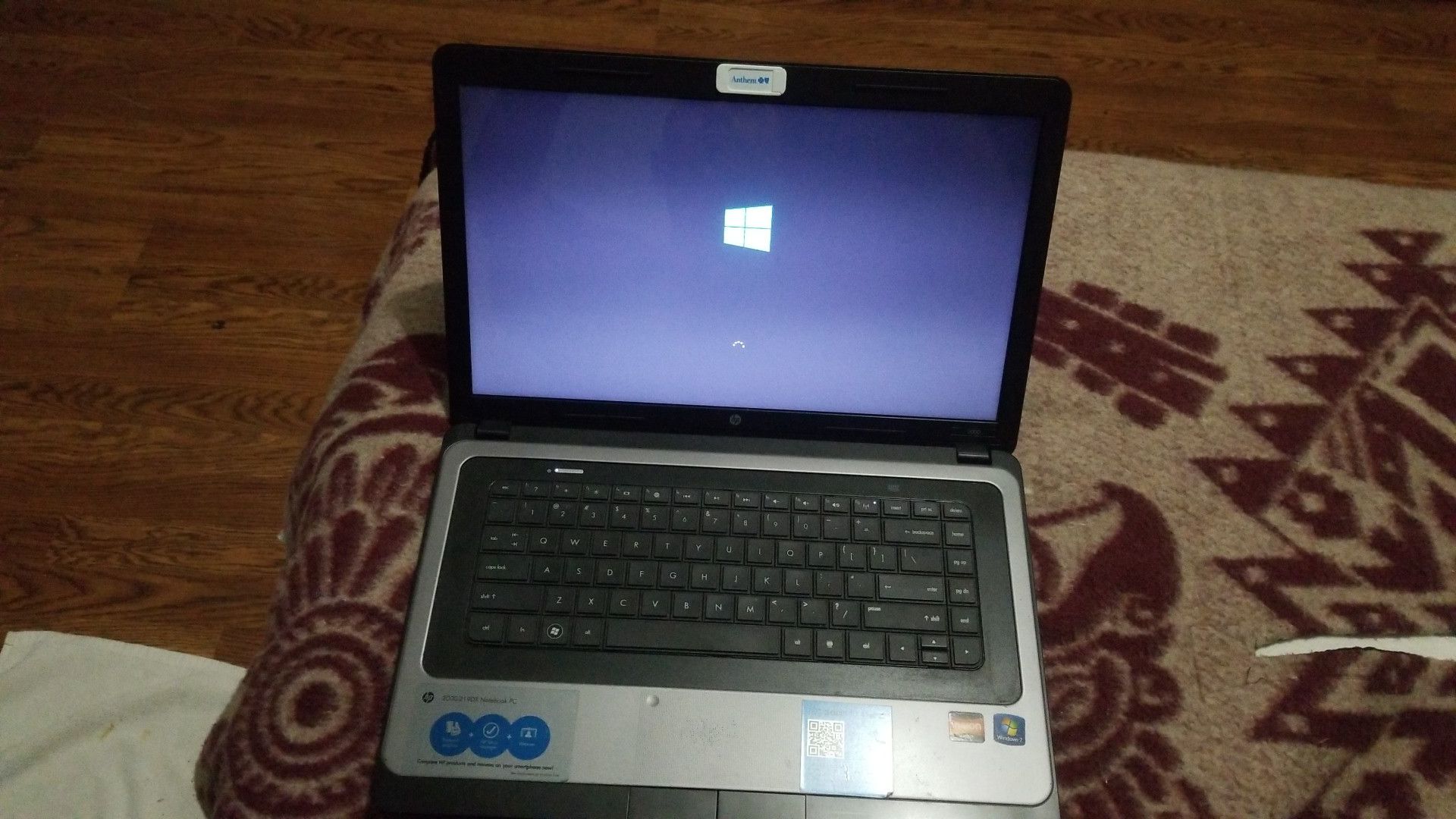 HP 2000-219DX Notebook Pc