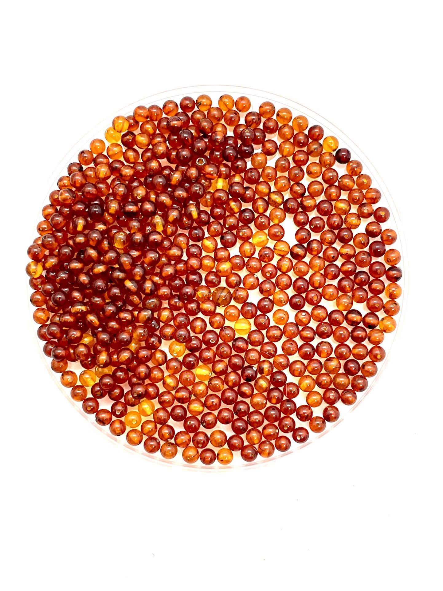 Over 4 Strands 450 4mm Amber Beads