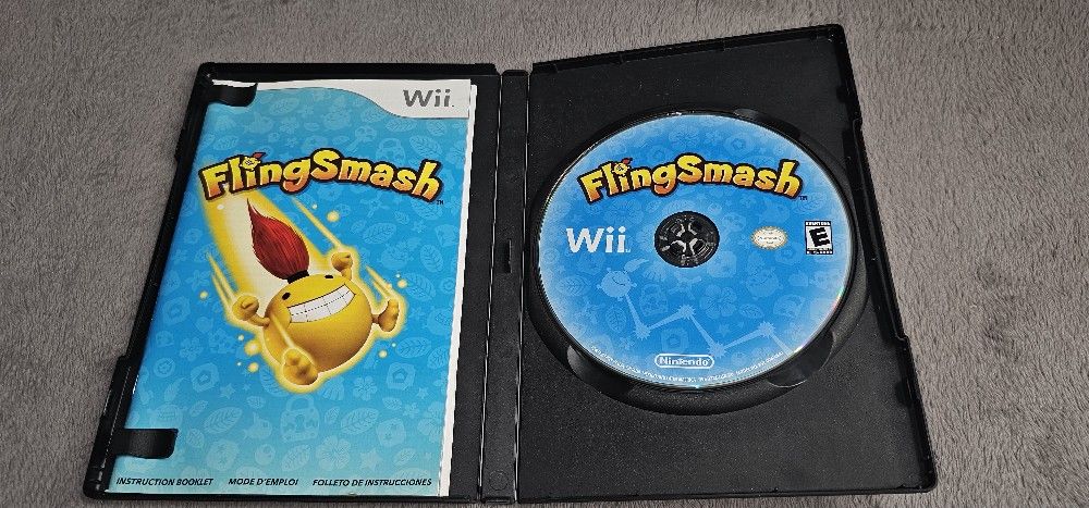 Nintendo Wii FlingSmash Game (Tested)