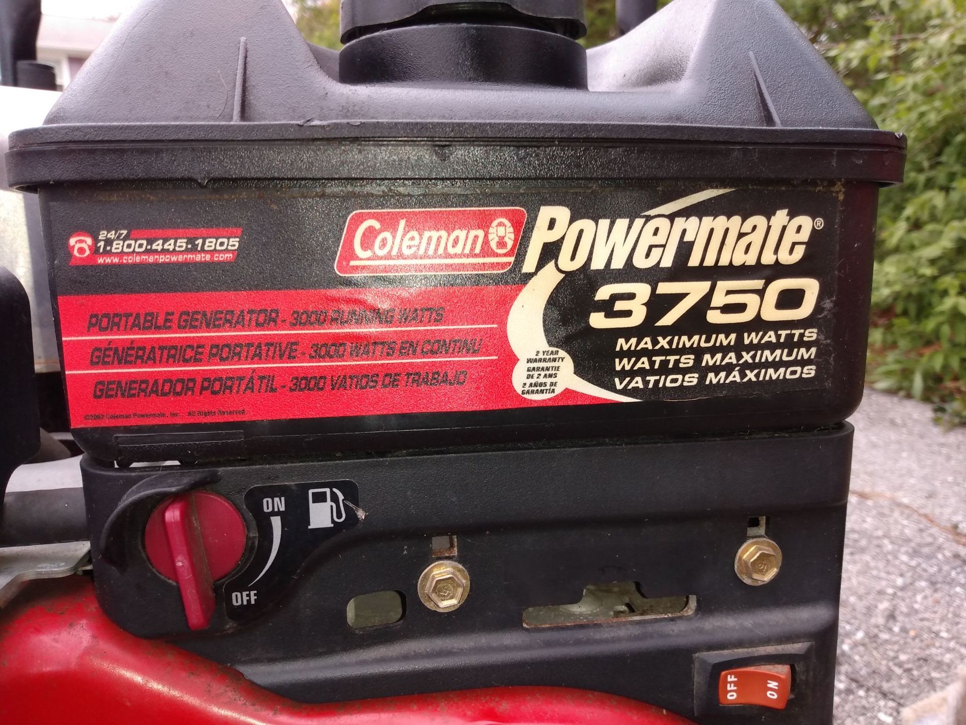Coleman Powermate 3750 Generator for Sale in Baltimore, MD OfferUp