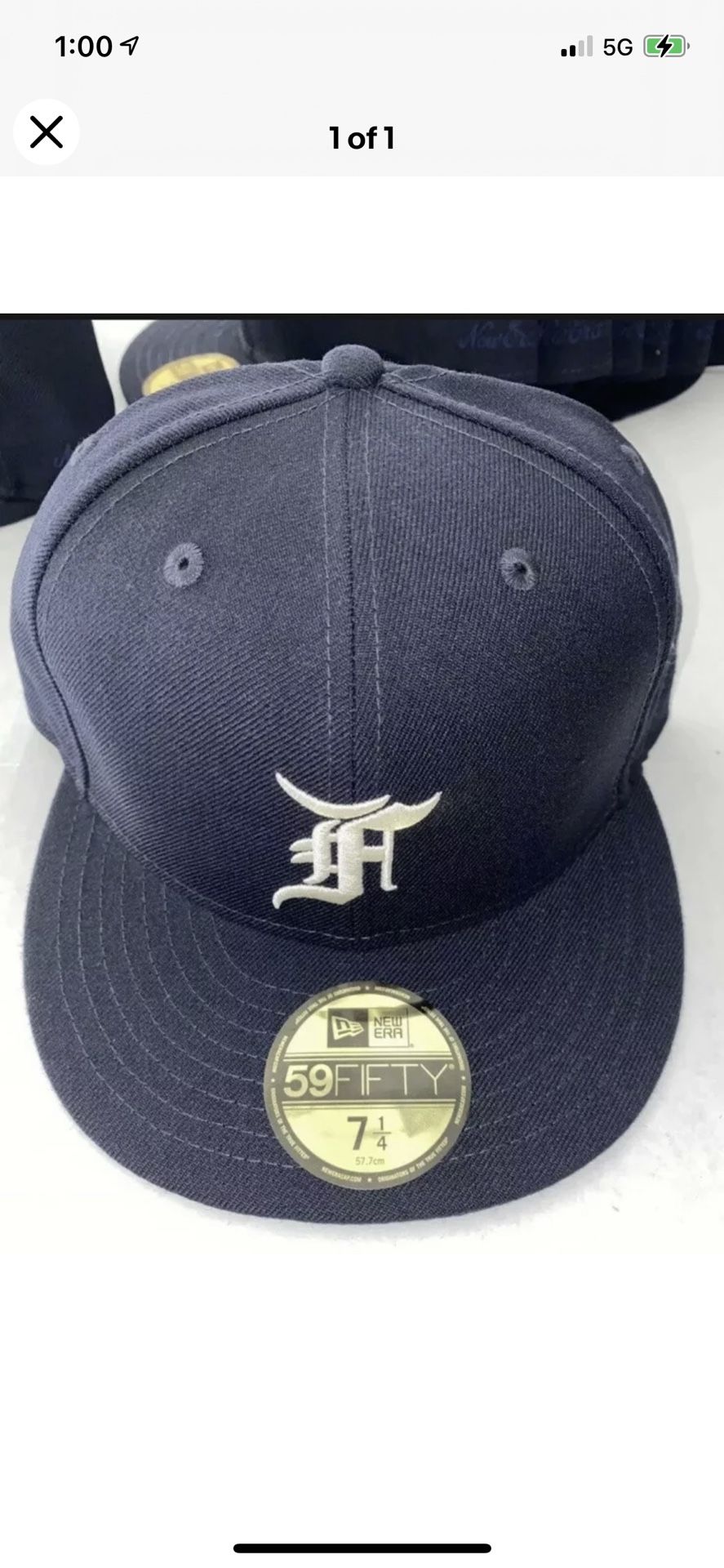 Fear Of God Fitted Hat 