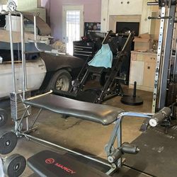 Laying Leg Extension & Leg Curl Machine 