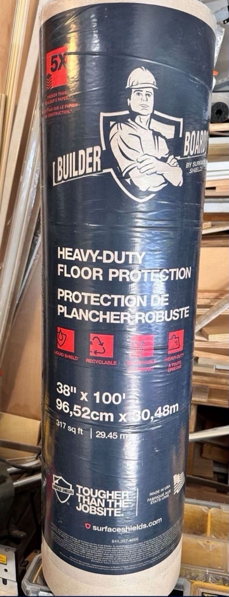 Surface Shields Builder Board Surface Protection