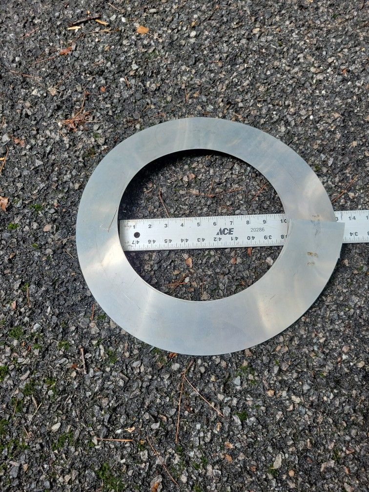 10" Chimney Storm Collar Stainless Steel
