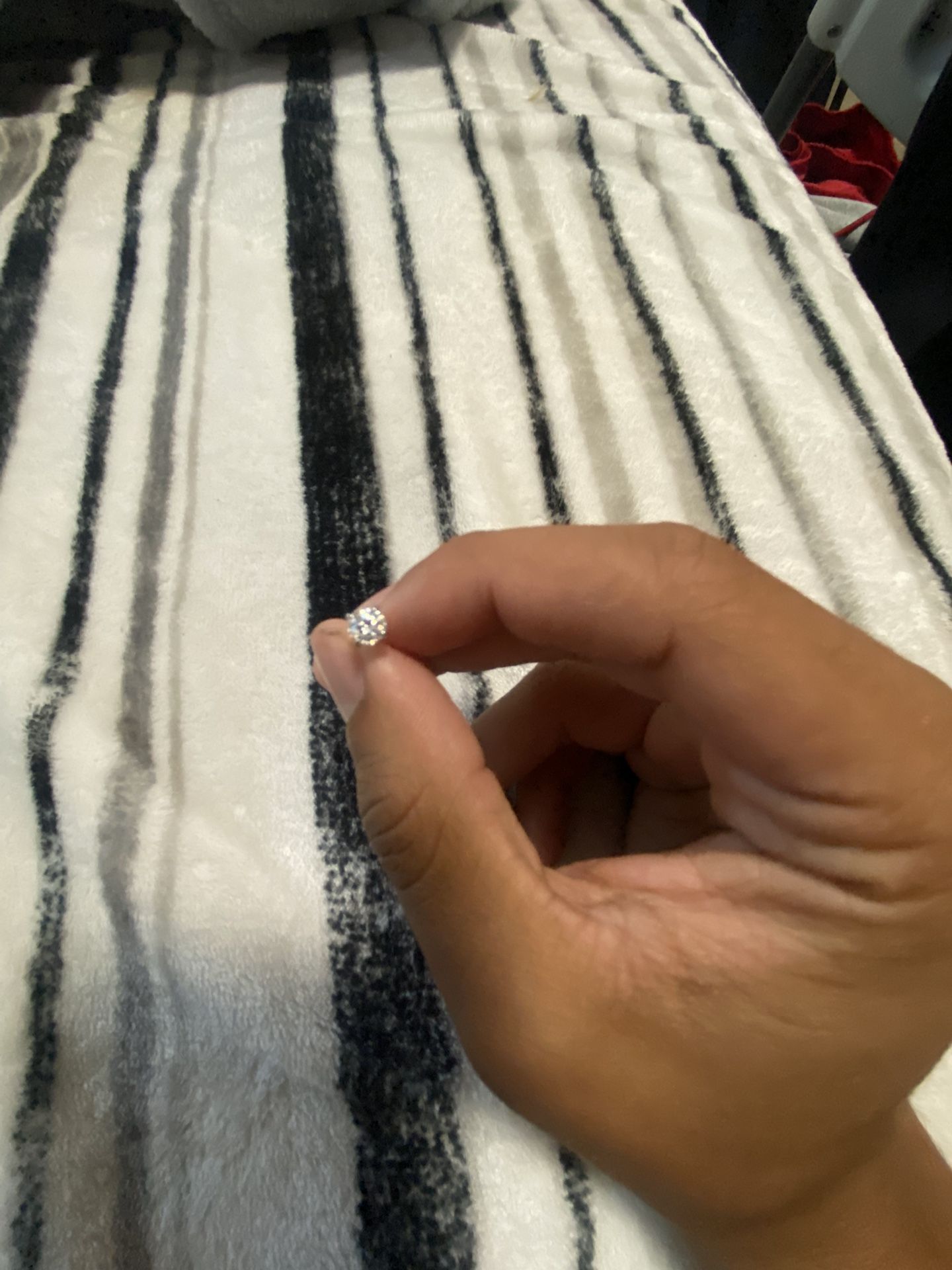 5mm Diamond Earrings