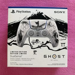 PS5 Controller - Ghost of Yotei Black Limited Edition