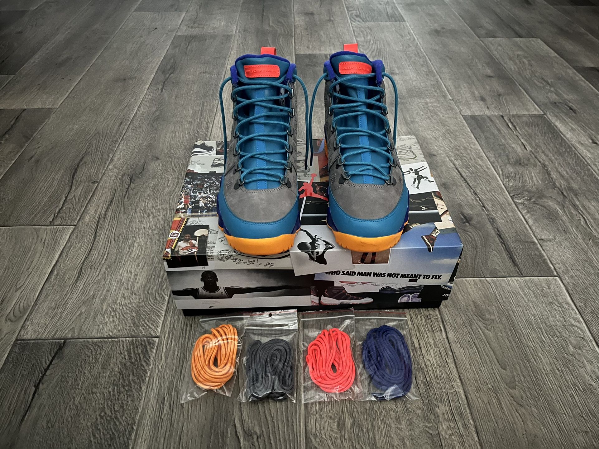 Air Jordan 9 Retro Boot (Green Abyss)