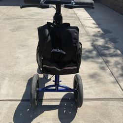 Knee Scooter / Knee Walker with Basket (Excellent Condition)