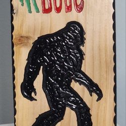 Mountain Dude! A Freehand Carved Tribute To Bigfoot!