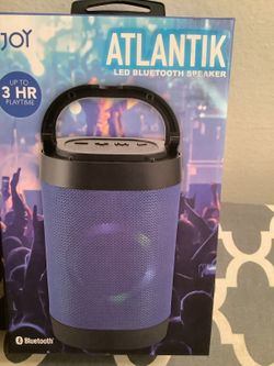 IJoy Atlantik LED Bluetooth Speaker Blue