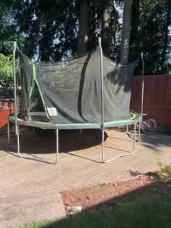 14” trompoline
